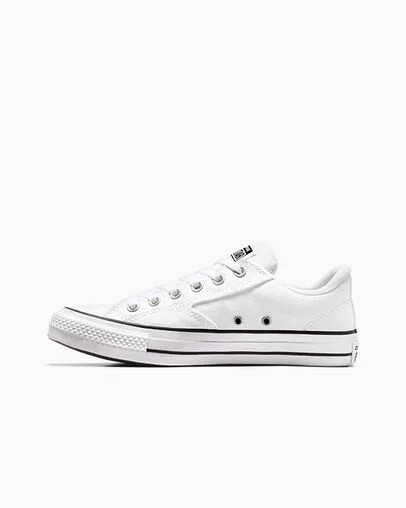 White / Black Converse Chuck Taylor All Star Malden Street Men Tennis Shoes Canada | C-21653879