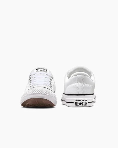 White / Black Converse Chuck Taylor All Star Malden Street Men Tennis Shoes Canada | C-21653879