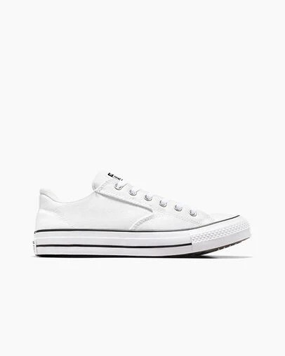 White / Black Converse Chuck Taylor All Star Malden Street Men Tennis Shoes Canada | C-21653879