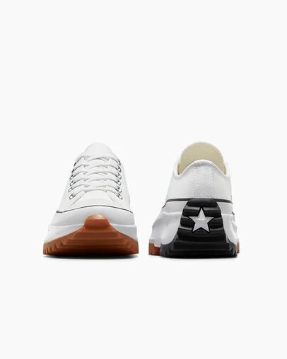White / Black Converse Run Star Hike Men Platform Shoes Canada | C-86254979