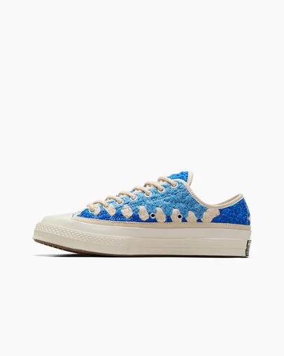 White / Black / Multicolor Converse Upcycle Chuck 70 Crochet Blankets Men Tennis Shoes Canada | C-78350969