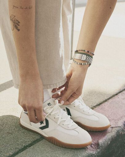 White / Black / Orange Converse Run Star Women Trainers Canada | C-76458329
