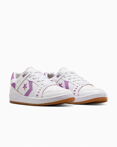 White / Fuchsia Converse CONS AS-1 Pro Chameleon Women Skate Shoes Canada | C-82069579