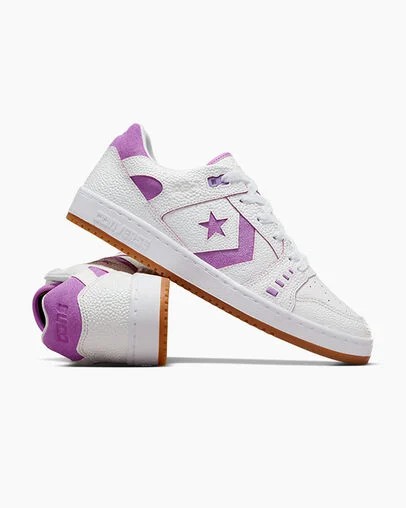 White / Fuchsia Converse CONS AS-1 Pro Chameleon Women Skate Shoes Canada | C-18546209