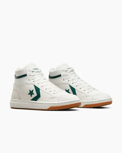 White / Green Converse Pro Blaze Classic Sport Luxe Men Boots Canada | C-41978529