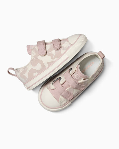 White / Grey Converse Chuck Taylor All Star Leopard Kids' Sneakers Canada | C-86742109
