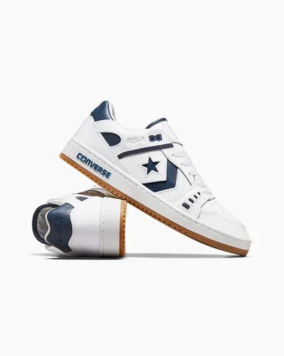 White / Navy Converse CONS AS-1 Pro Women Skate Shoes Canada | C-21089649
