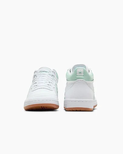 White / Orange Converse CONS Fastbreak Pro Leather & Nylon Men Skate Shoes Canada | C-49280169