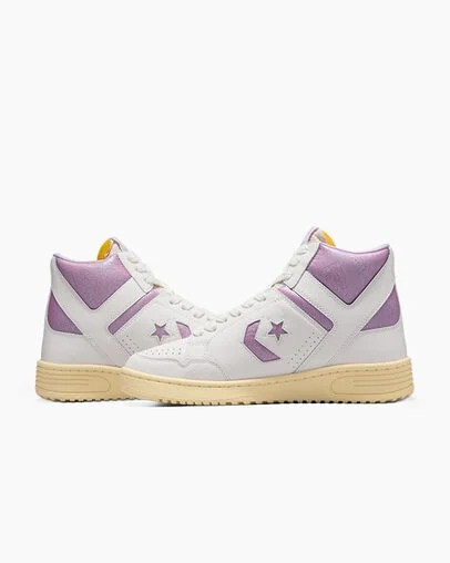 White / Purple Converse Shai Weapon Women Boots Canada | C-12476389