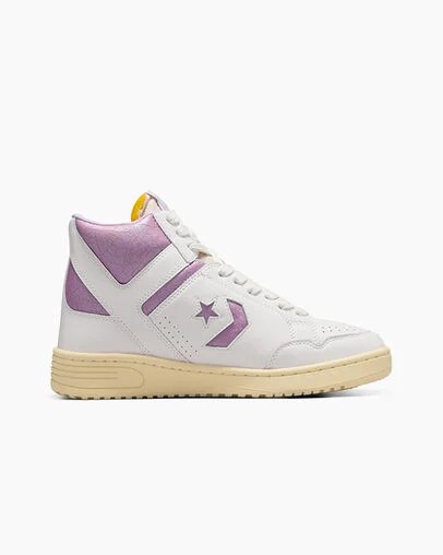 White / Purple Converse Shai Weapon Women Boots Canada | C-12476389