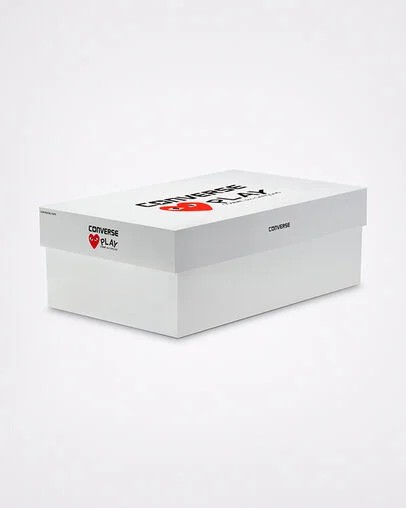 White / Red Converse Converse x PLAY Comme des Garçons Chuck 70 Men Sneakers Canada | C-86129549