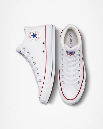 White / Red / Blue Converse Chuck Taylor All Star Malden Street Men Boots Canada | C-90362789
