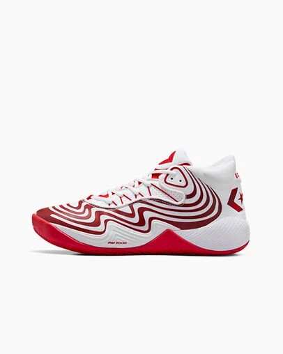 White / Red / White Converse All Star BB Shift CX Women Basketball Shoes Canada | C-68012499