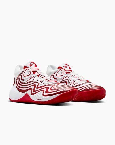 White / Red / White Converse All Star BB Shift CX Women Basketball Shoes Canada | C-68012499