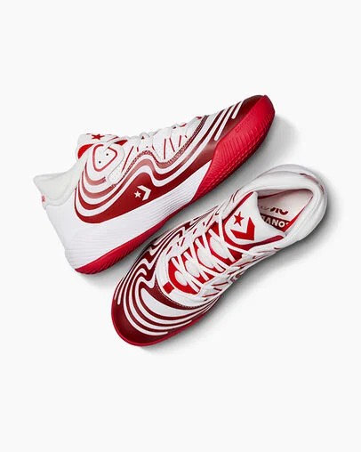 White / Red / White Converse All Star BB Shift CX Women Basketball Shoes Canada | C-68012499