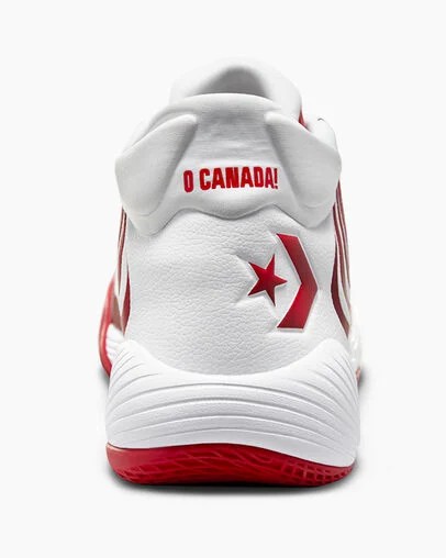 White / Red / White Converse All Star BB Shift CX Women Basketball Shoes Canada | C-68012499