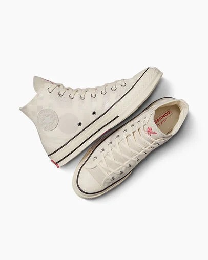 White / Silver Green Converse Converse x Liverpool FC Chuck 70 Women Sneakers Canada | C-06238199