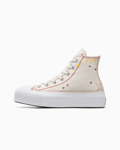 Yellow Converse Chuck Taylor All Star Lift Women Platform Shoes Canada | C-65147809