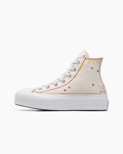 Yellow Converse Chuck Taylor All Star Lift Women Platform Shoes Canada | C-18392759