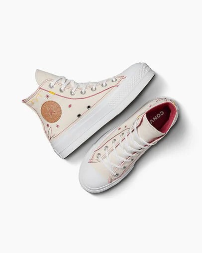 Yellow Converse Chuck Taylor All Star Lift Women Platform Shoes Canada | C-18392759