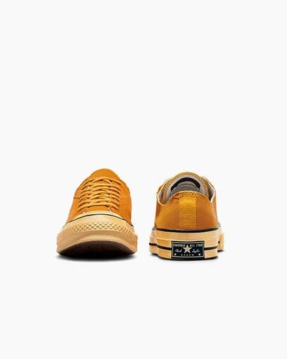 Yellow / Black Converse Chuck 70 Upcycled Men Tennis Shoes Canada | C-95847619